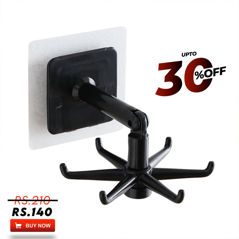 360 Degrees Rotating Folding Hook