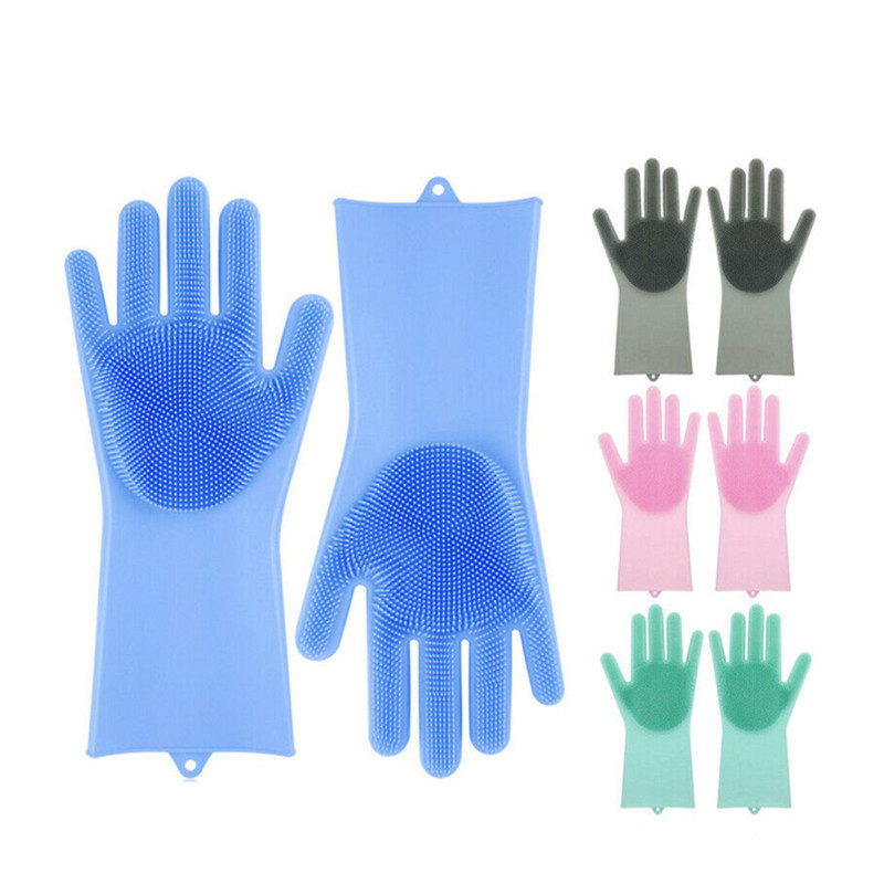 Pair of washing gloves