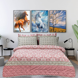 6Pcs Cotton Comforter Set